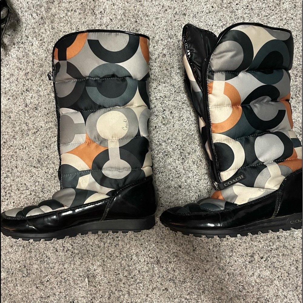 Coach snow boots